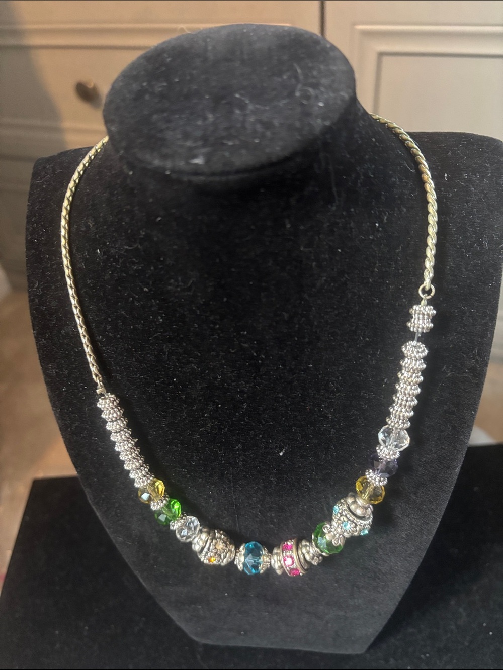 Multicolor Charm Bead Necklace - Women Jewelry